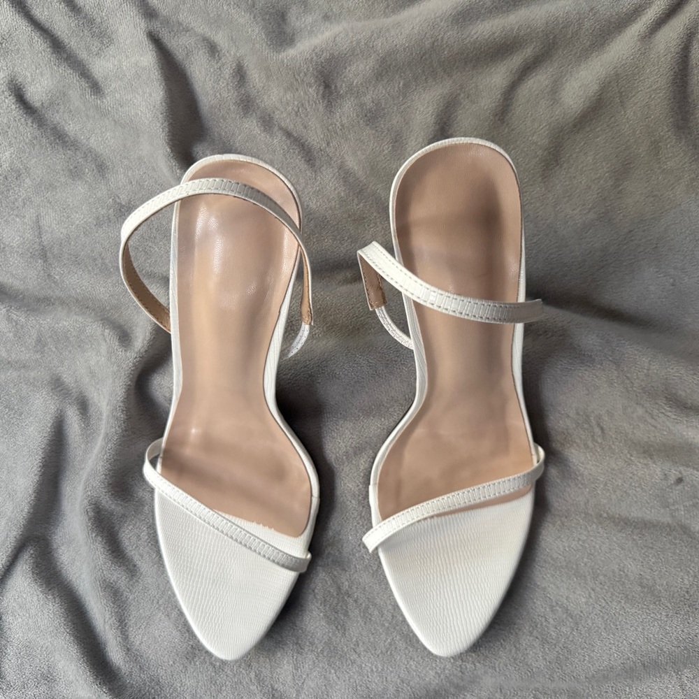 Elegant White Women's Sandals